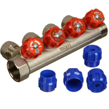 Коллектор Terma 3/4 ВР(г) х 4 выхода 16 обж(ц) х 3/4 НР(ш) регулируемый (89366) лидия владиславовна шубукина людмила юрьевна клевцова не и ни с различными частями речи рабочая тетрадь по русскому языку 5–9 классы