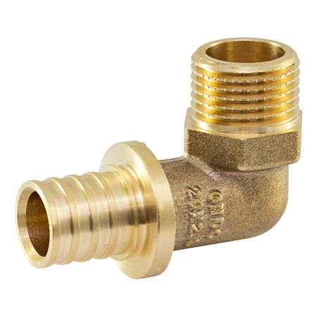 Уголок Ondo 20 мм х 1/2 НР(ш) латунь (OXLM2012)