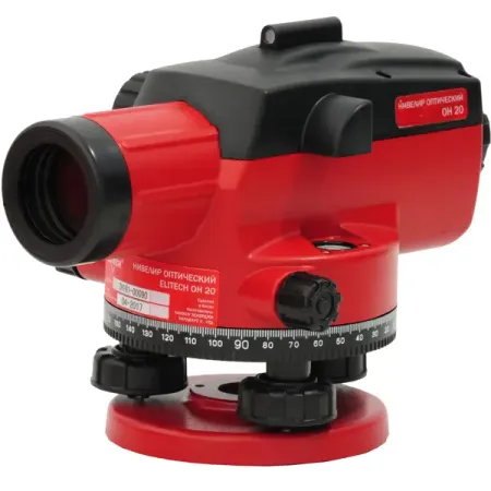 Нивелир оптический магнитный Elitech ОН 20 кратность увеличения X24