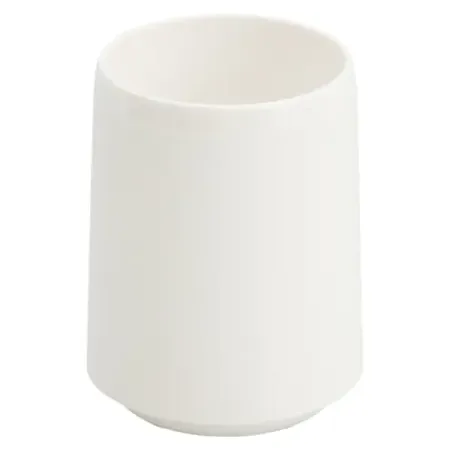 Стакан для зубных щёток Vidage Ливадия пластик цвет белый