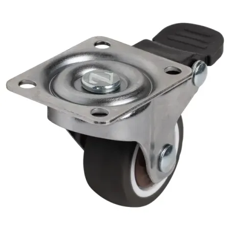 Колесо поворотное с тормозом 40 мм до 30 кг цвет серый виолетта петровна лилле справочник школьника по химии с решением задач 8 11 классы