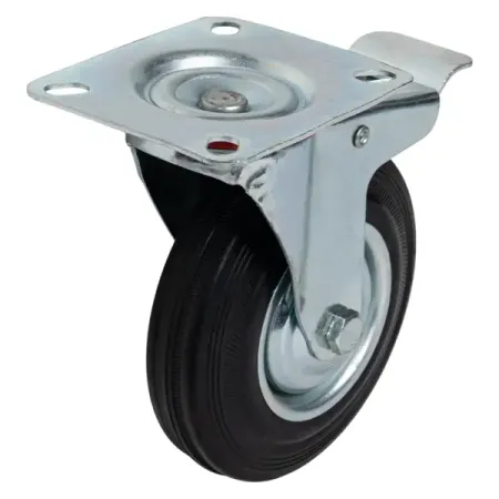 Колесо поворотное с тормозом 125 мм до 100 кг цвет серый виолетта петровна лилле справочник школьника по химии с решением задач 8 11 классы