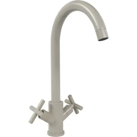 Смеситель для кухни Орель общая высота 34 см цвет бежевый