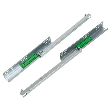 Мебельные направляющие скрытого монтажа 350 мм сталь цвет серебро направляющие колеса для станка wedm xieye 2 шт