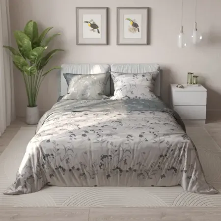 Комплект постельного белья Florin евро бязь серый анастасия квапель сакральный путь выбор сделан
