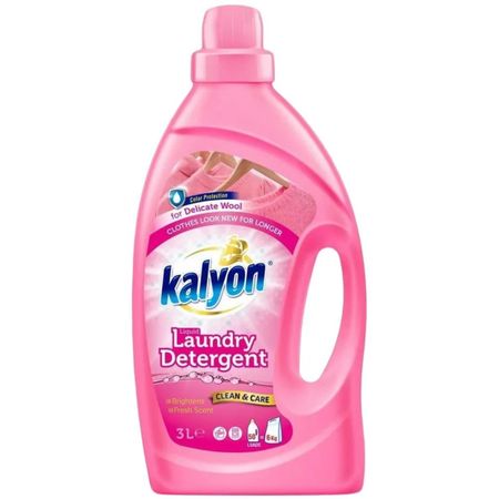 Жидкий стиральный порошок Kalyon для шерсти 3 л валентина геннадьевна дмитриева рисуем за 30 секунд любых животных