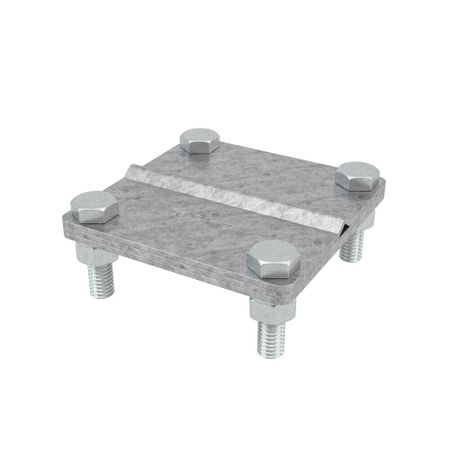 Зажим полоса - прут 80х80 мм DKC Jupiter (NG3101DIY)