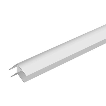 Угол наружный для панелей 10х3000 мм ПВХ серый