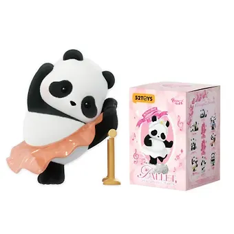 Фигурка коллекционная 52 Toys Panda Roll Ballet Performance Series в ассортименте (коробка) (10х8х8) (64654)