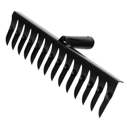 Грабли витые Сибртех (61752) стальные для уборки листьев и травы 14 зубьев ручные садовые грабли serenable