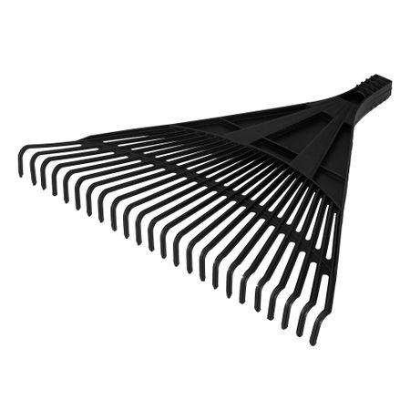 Грабли веерные Сибртех (61708) пластиковые для уборки листьев и травы 24 зуба с ребрами жесткости omega аниме открытки пластиковые 48 шт