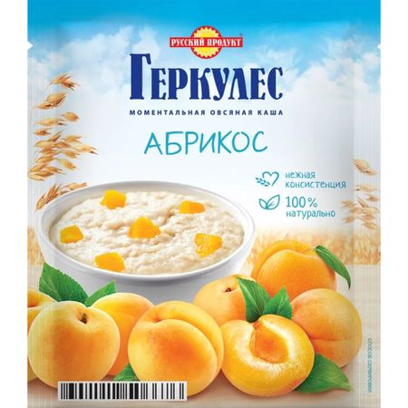 Каша овсяная Русский продукт с абрикосами 35 г