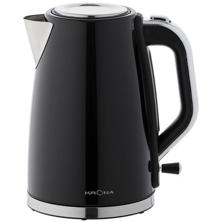 Электрический чайник Krona Stahl Black 1,7 л черный