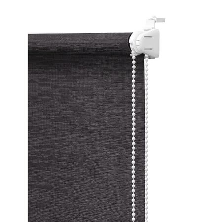 Рулонная штора 100х160 см Decofest Бенита мини графит