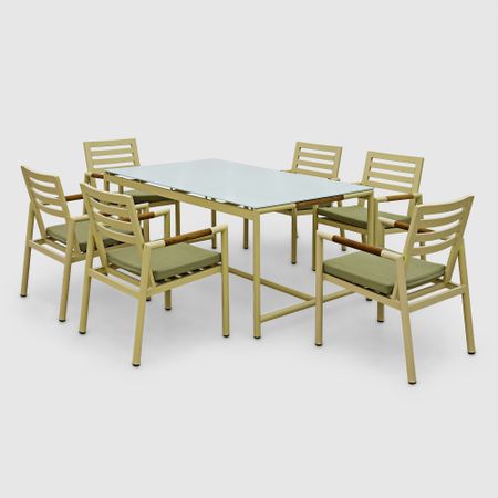 Комплект мебели Golden Eagle бежевый 7 предметов