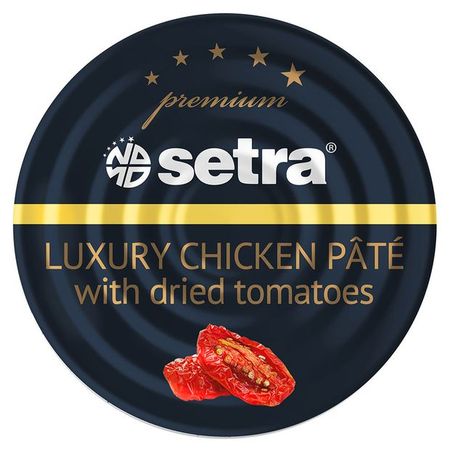 Паштет куриный Setra с вялеными томатами Сербия, 100 г