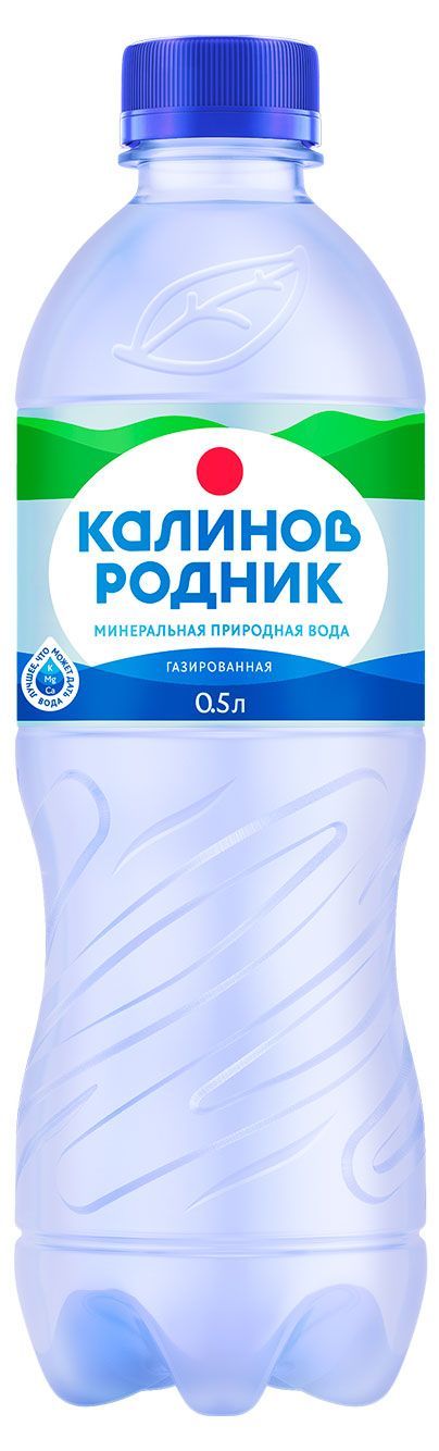 Вода минеральная Калинов Родник газированная, 500 мл