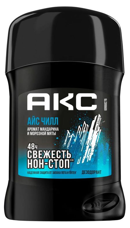 Дезодорант-карандаш Акс Ice Chill, 50 мл