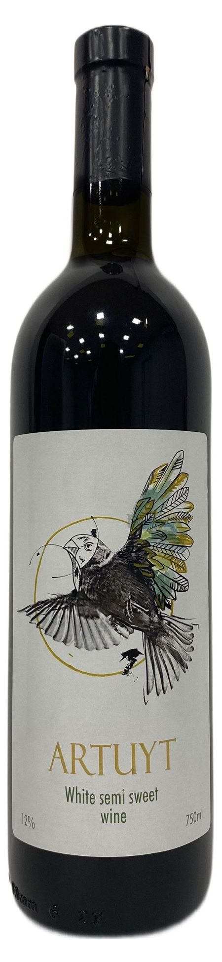 Вино ARTUYT ординарное белое полусладкое Армения, 0,75 л дневник белого волка кровь и вино