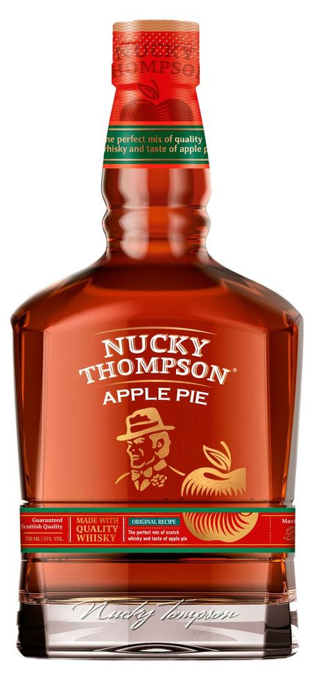 Настойка Nucky Thompson Эппл Пай Россия, 0,7 л
