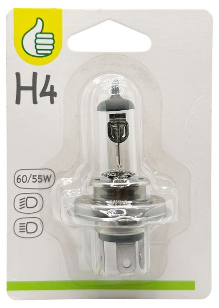 Лампа автомобильная Каждый день Pouce галогеновая Н4 60/55Вт 12В, 1 шт