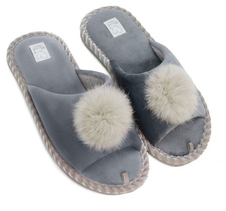 Тапочки женские 23284W-CH-O LuckyLand открытый нос р. 41, 1 шт в ассортименте светлана николаевна теплюк один два пара