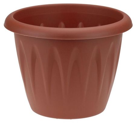 Кашпо Каждый день терракотовое 18 см, 2 л