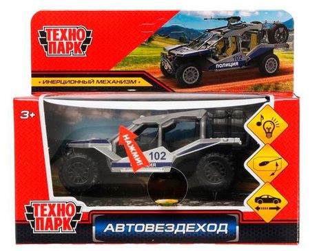 Машина Технопарк Fiat Doblo инерционная