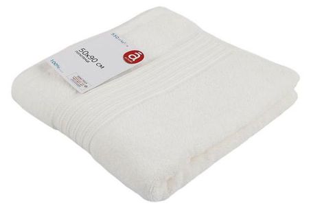 Полотенце Actuel белое, 50х90 см, 550 г