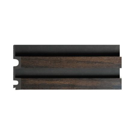 Панель декоративная из экополимера 122х2900х21 мм Decomaster D302-438D-10 коричневая 0,354 кв.м