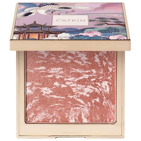 Румяна CATKIN Румяна-хайлайтер для лица с мерцанием