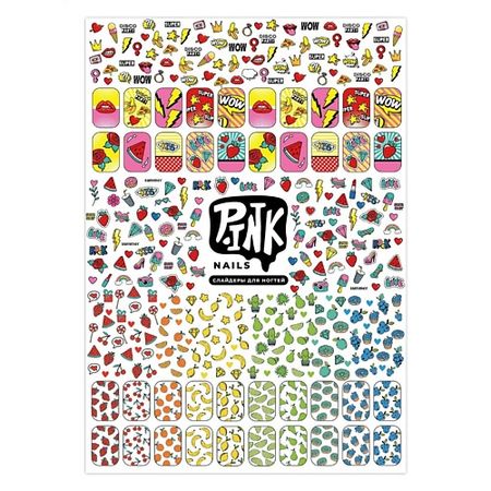 Слайдеры P.INK Слайдеры для ногтей Фрукты и сладсти искусственные оранжевые фрукты из смолы tsxjy