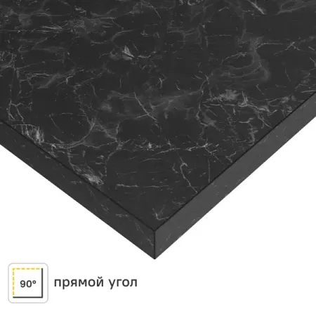 Столешница Delinia Кунгур 120x3.8x80 см CPL/ДСП цвет черный боковые щетки для xiaomi mijia 2c 1c 1t dreame f9 d9 2 штуки