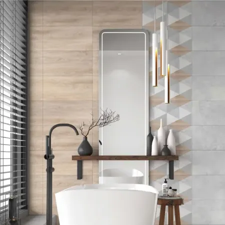 Керамогранит LB Ceramics Софт Вуд 30x60 см 1.44 м² матовый цвет бежевый геометрия