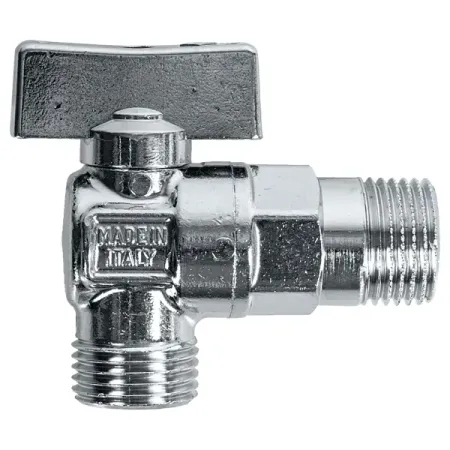 Кран шаровой угловой Bugatti Miami DN8 PN16 1/2