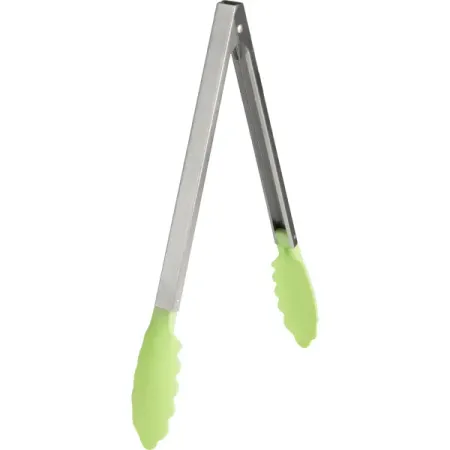Щипцы кухонные Tongs-02 нейлон/нержавеющая сталь цвет зеленый/серый