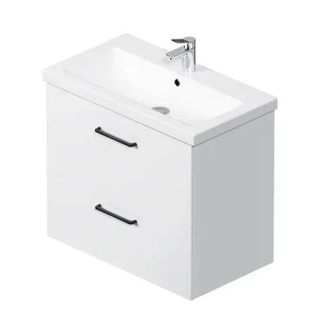 Комплект фасадов для тумбы AM.PM Force M9FFFF0802WM 33x76.5 см влагостойкая ЛДСП цвет белый 2 шт