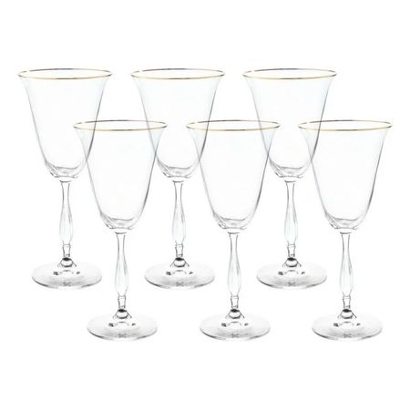 Набор бокалов для красного вина Crystalite Bohemia Fregata отводка золото 250 мл 6 шт алекса вулф академия красного феникса дар богов