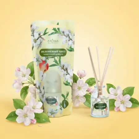 Ароматический диффузор Aroma Harmony Яблоневый цвет 30 мл диффузор ароматический aroma harmony 50 ml peony