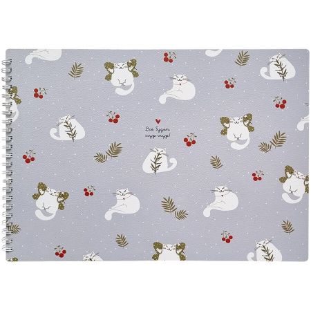 Альбом для рисования, Be Smart, 299х210 мм, 40 л., мягкий переплет, спираль, бумага 120 г/м2. Коллекция 