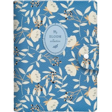 Бизнес-тетрадь, Infolio, 140х200 мм, 192 стр., мягкий переплет, полускрытая спираль, клетка. Коллекция 