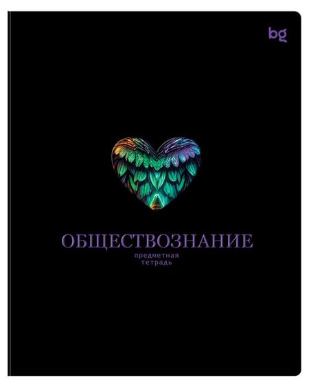 Тетрадь предметная BG Информационное поле Обществознание в клетку А5, 48 л
