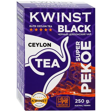 Чай чёрный Квинст супер пекое 250 г