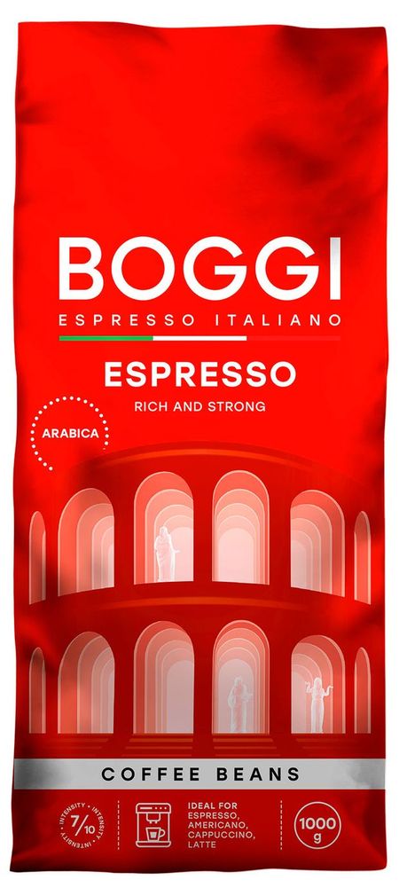 Кофе зерновой Boggi Espresso Италия, 1 кг