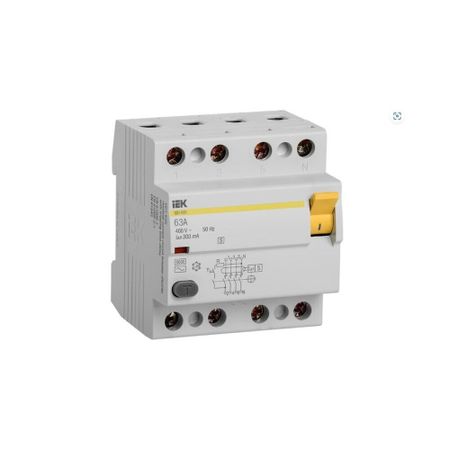 УЗО IEK ВД1-63S 63А 3P+N тип AC 300 мА 6 кА селективное (MDV12-4-063-300) лекции по обыкновенным дифференциальным уравнениям
