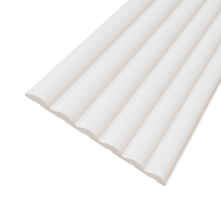 Панель декоративная из экополимера 3D 120х3000х8 мм Солид 4 UHD 08-120 белая 0,36 кв м wallpad стеклянная вертикальная панель белая