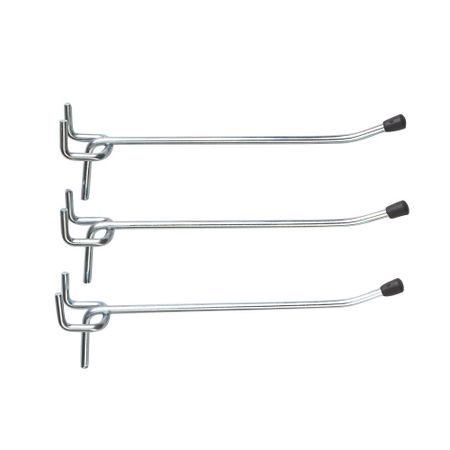 Держатель для перфорированных панелей металл 25х60х150 мм (3 шт.) для рукоделия businka мишка 700шт уп крючок nr007