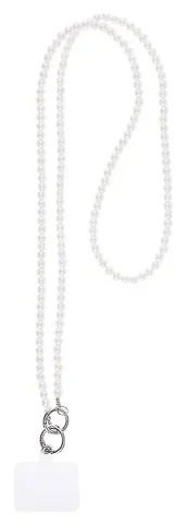 Шнурок-подвеска для телефона кросс-боди Жемчуг (12-Zetai-13)