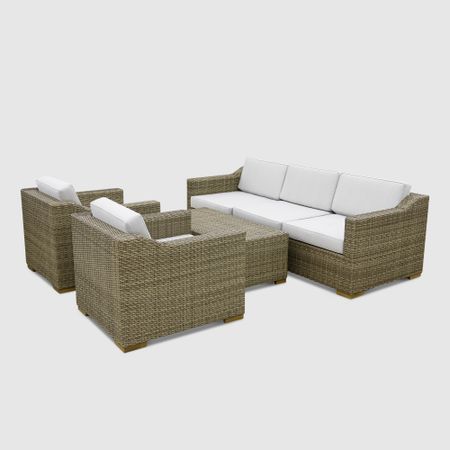 Комплект мебели Rumah Anda Bromo серый 4 предмета