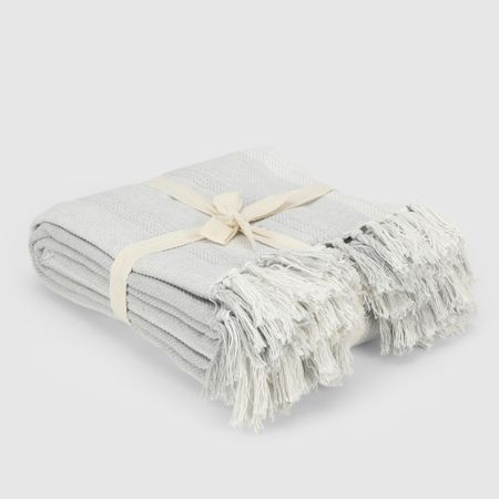 Плед Homelines textiles fantasy светло-серый 140х200 см